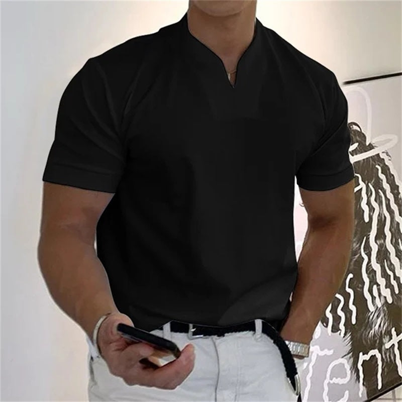 2025 Pánské pánské pánské s krátkým rukávem pro fitness s krátkým rukávem