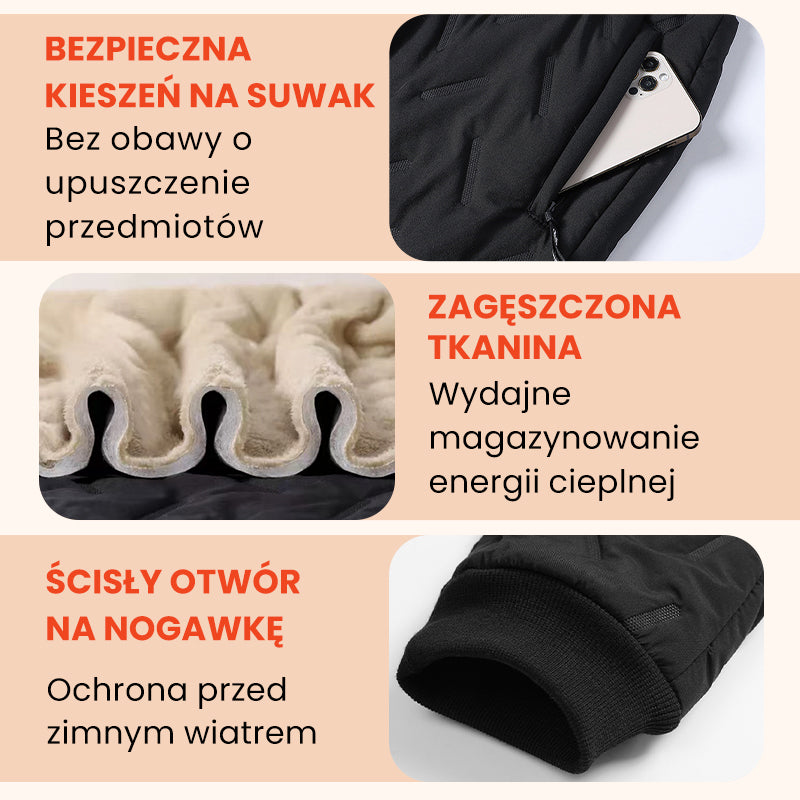 🔥Unisex vlněné běžecké kalhoty