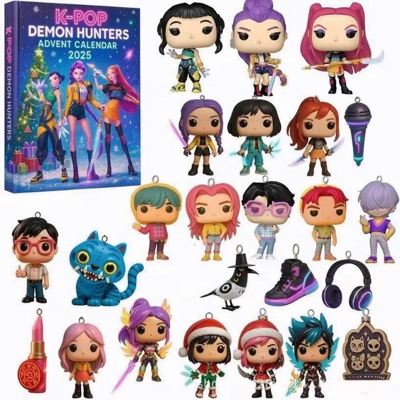 Adventní kalendář lovců démonů v K-popu