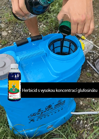 Glufosinátový herbicid s vysokou koncentrací