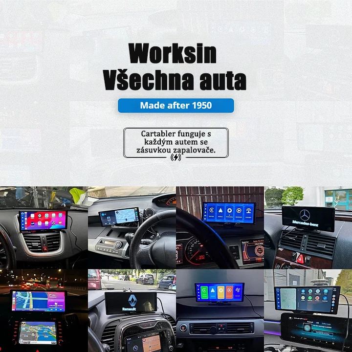 Auto tablet počítač inteligentní audio a video systém (Pro MaxTM model 2025).