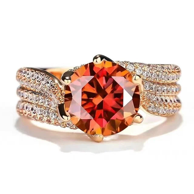 3karátový diamantový prsten pro štěstí