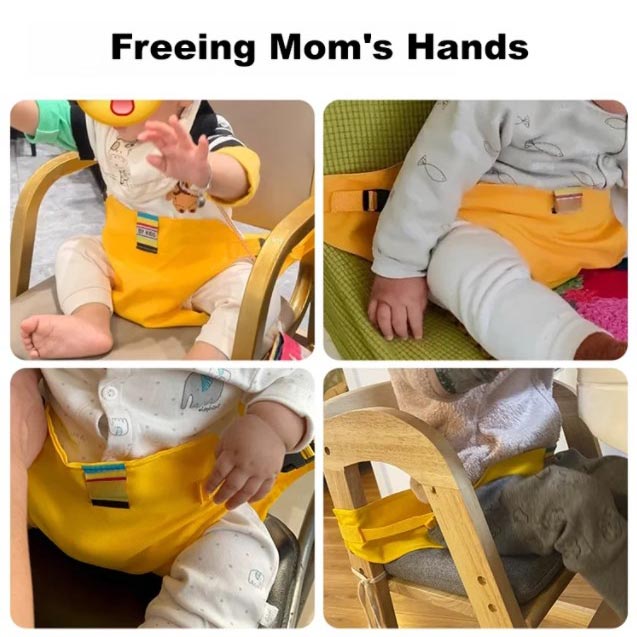 👶Přenosná jídelní židlička pro děti