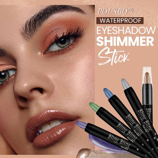 Voděodolné třpytivé pero na oční stíny se 16 barvami rozjasňujících oční stíny