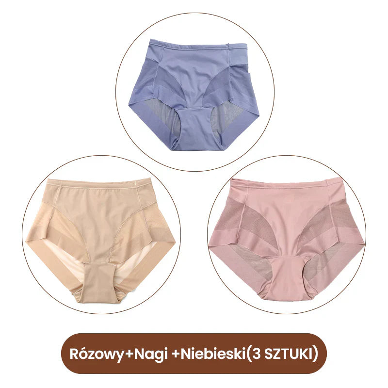 🔥Kupte 2 a získejte 1 zdarma🔥Dámská bezešvá sada kalhotek s vysokým pasem