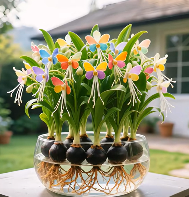 Cibule květin Phalaenopsis lucerna