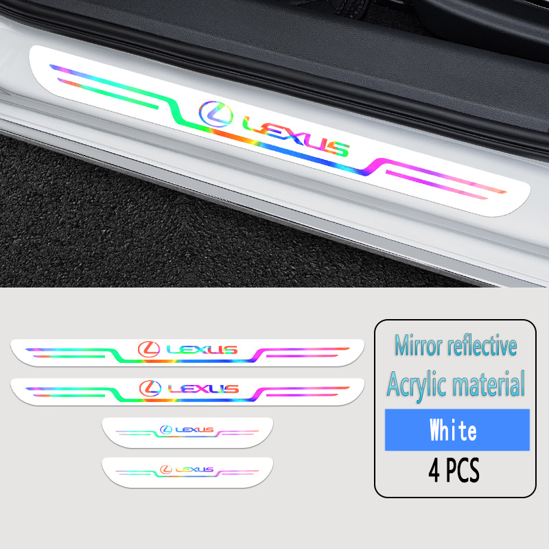 ✨Akrylátové prahové lišty s ochranou proti zanášení a laserovou úpravou🎉4 ks.🎉