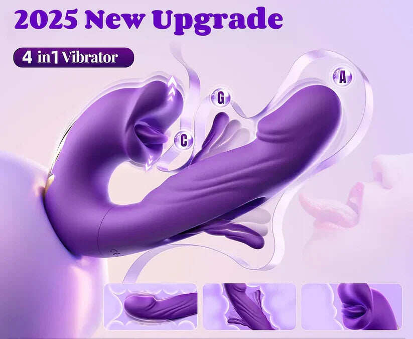 💥Novinka v roce 2025 💞 7 vibrací a 5 režimů kyvování - vibrátor na G-bod