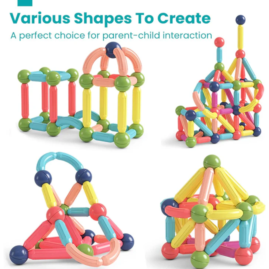 KiddyMag™ - Magnetická sada na tvoření