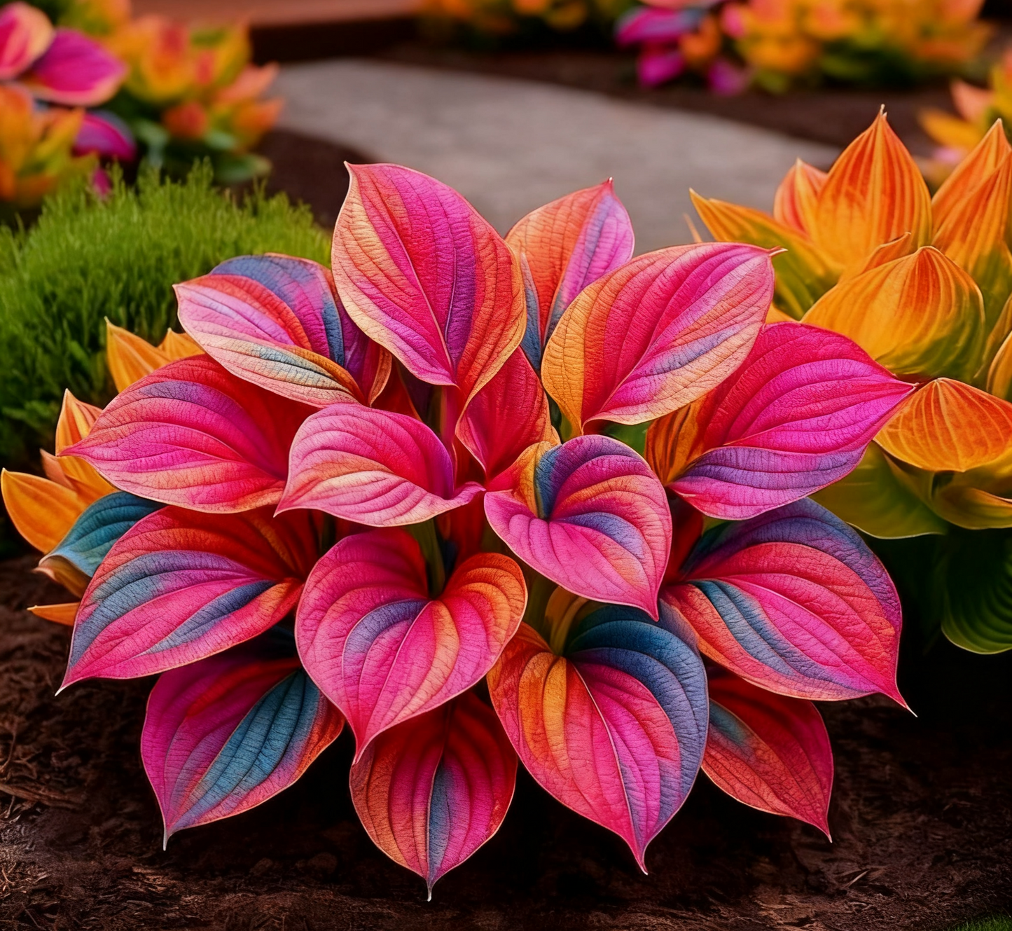 🔥🌌 Kouzlo zahrady svítící ve tmě: Vzácná semínka hosty s tmavě modrým plamenem