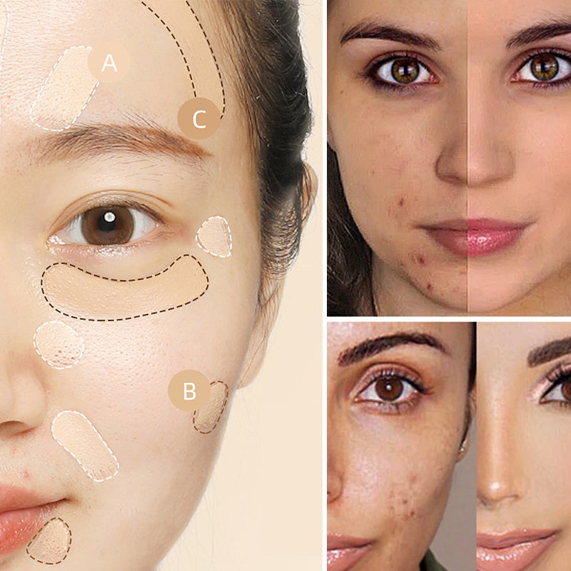 ✨Kupte 1 a získejte 1✨ Sada tříbarevného korektoru