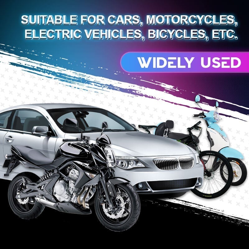 🌈 💡 Voděodolná LED světla na kola 【✨ 1+3 zdarma】