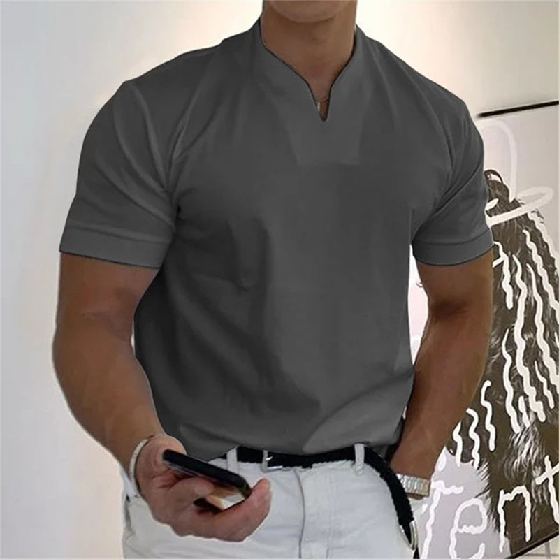 2025 Pánské pánské pánské s krátkým rukávem pro fitness s krátkým rukávem