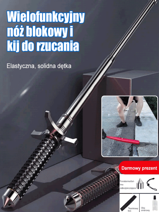 Multifunkční teleskopická hůl - outdoorové horolezectví