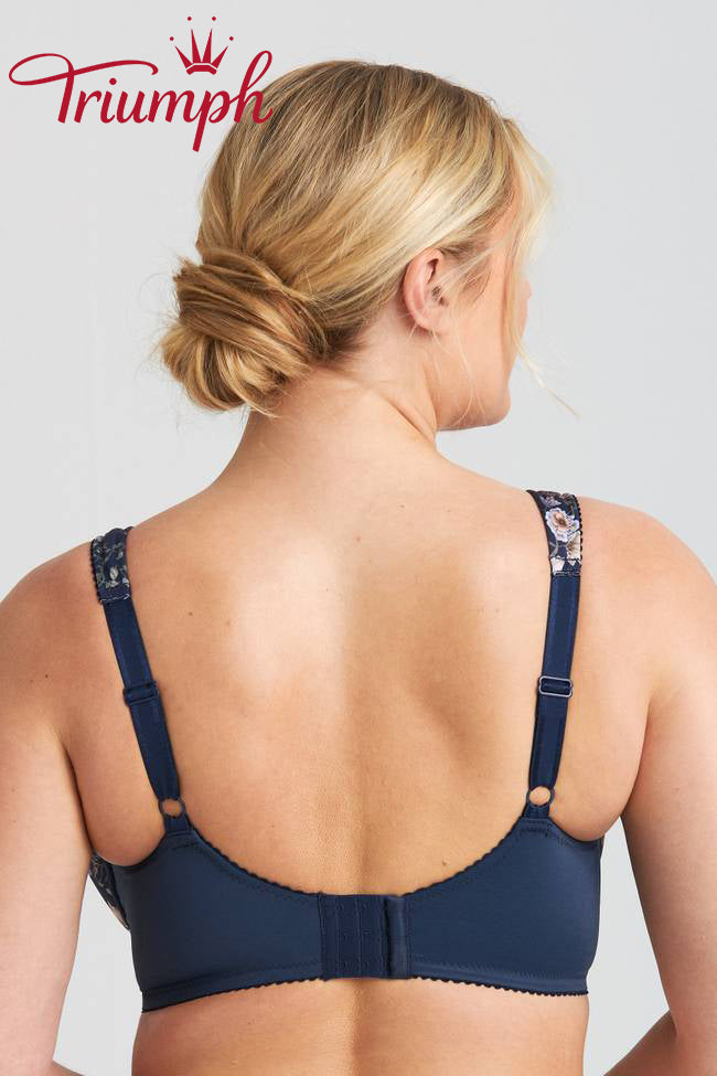 Trojdílná podprsenka Triumph®💖 z krajky s květinovou výšivkou
