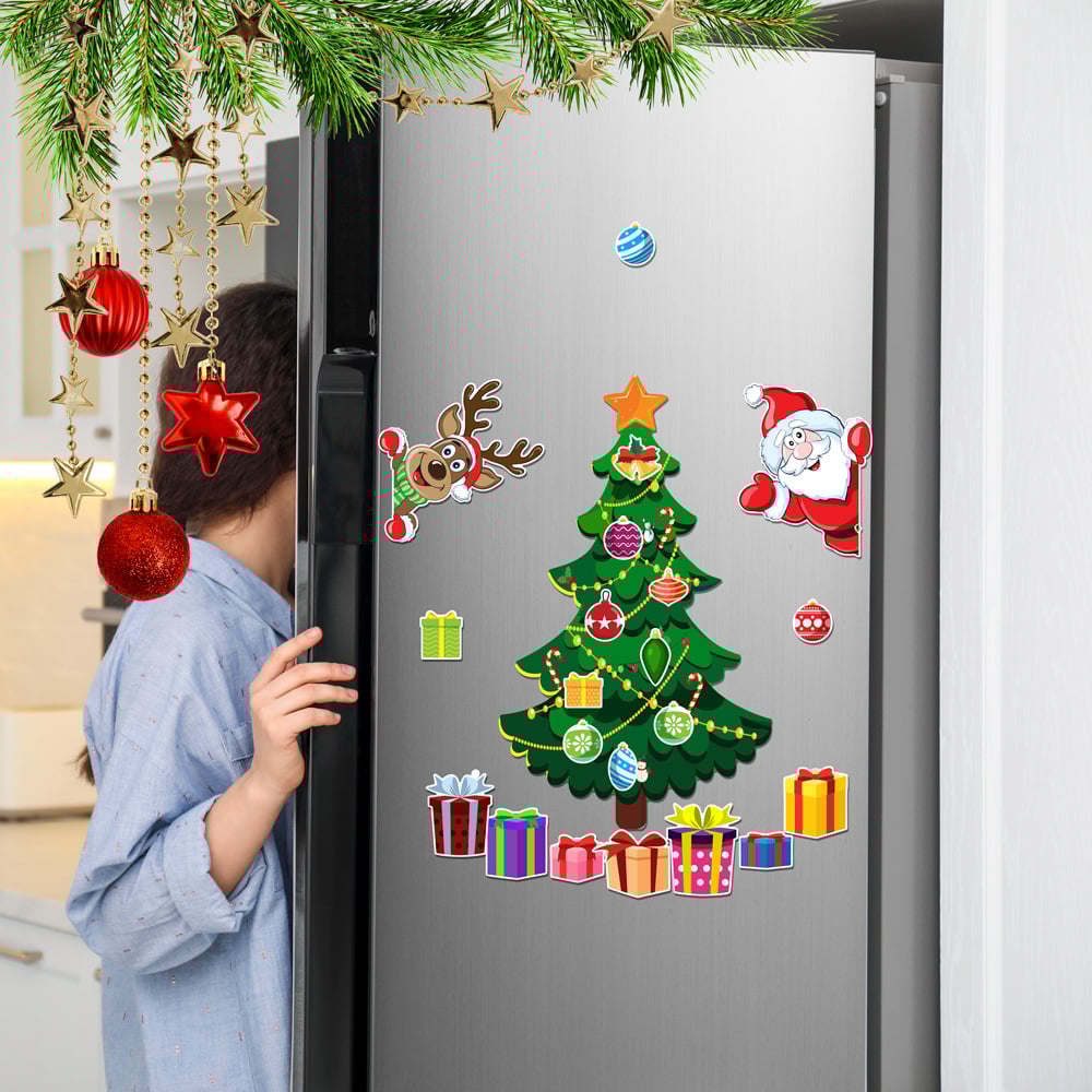 🎁🎅 Magnetická nálepka s vánoční tématikou🎄