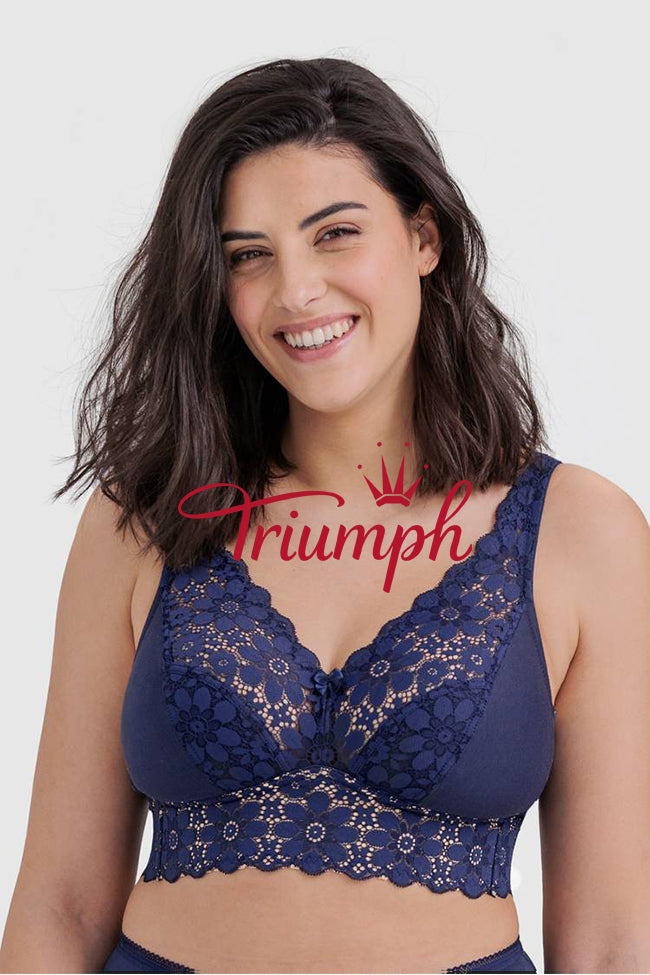 Triumph - 3 ks (85A-105F) 💝 Pohodlná bezdrátová podprsenka