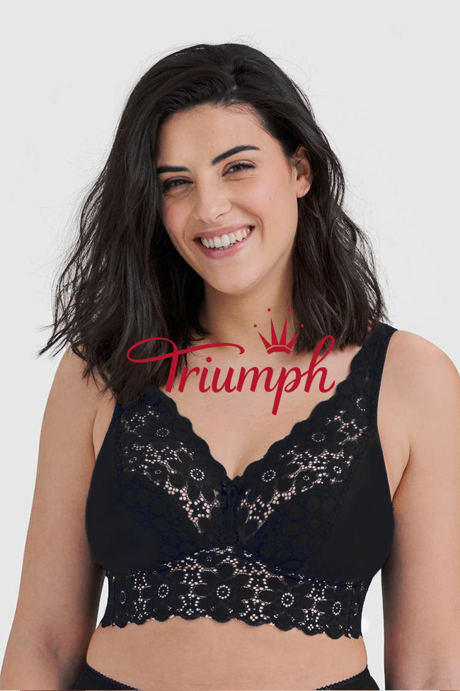Triumph - 3 ks (85A-105F) 💝 Pohodlná bezdrátová podprsenka