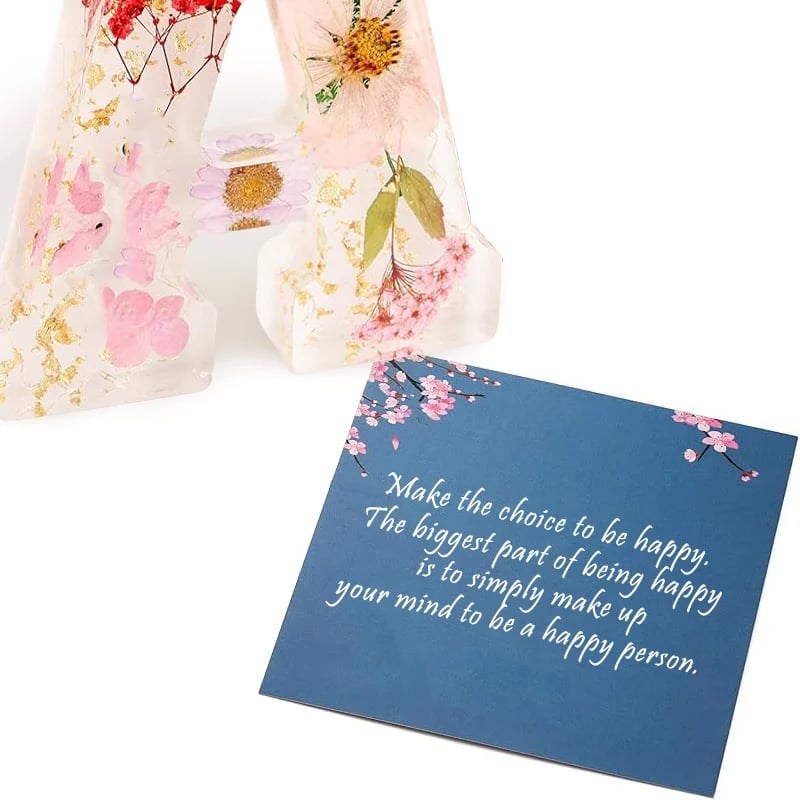 🌸Ručně vyrobené noční světlo z květinové pryskyřice