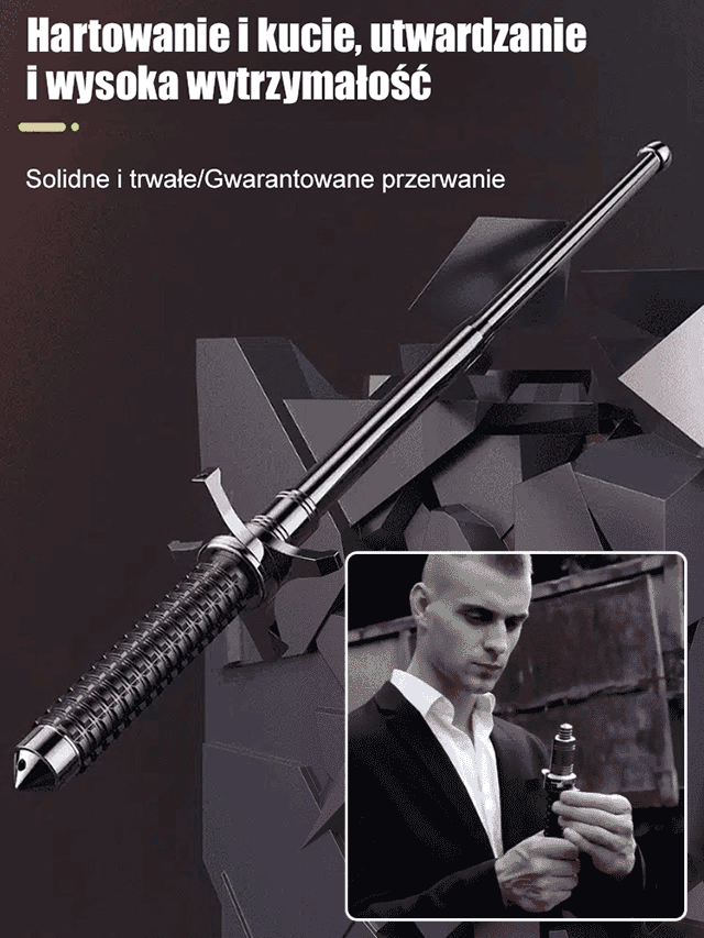 Multifunkční teleskopická hůl - outdoorové horolezectví