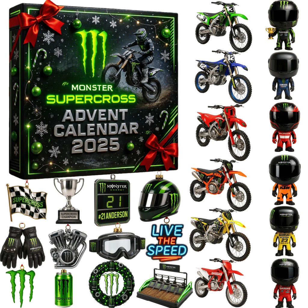🔥Limited Edition, Only 100 Sets Left! - 🏍️Monster Energy Supercross Advent Calendar 2025