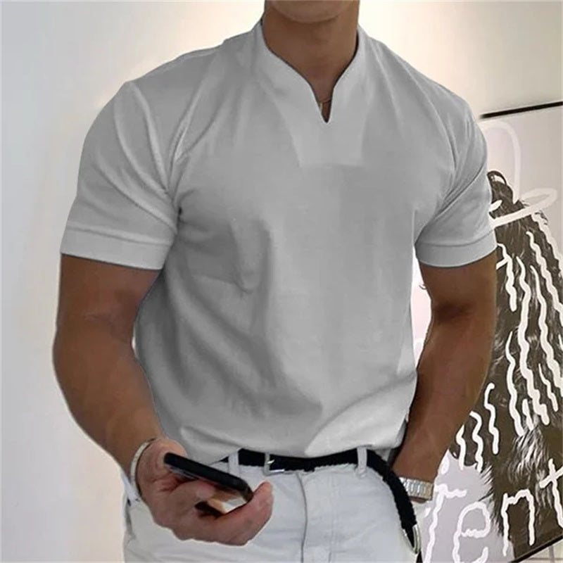 2025 Pánské pánské pánské s krátkým rukávem pro fitness s krátkým rukávem