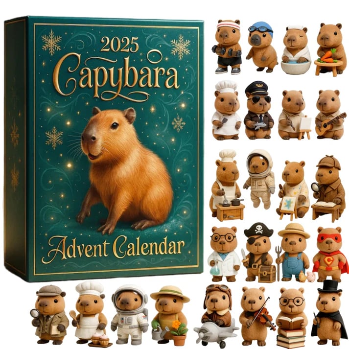 🎄 Adventní kalendář Capybara 2025