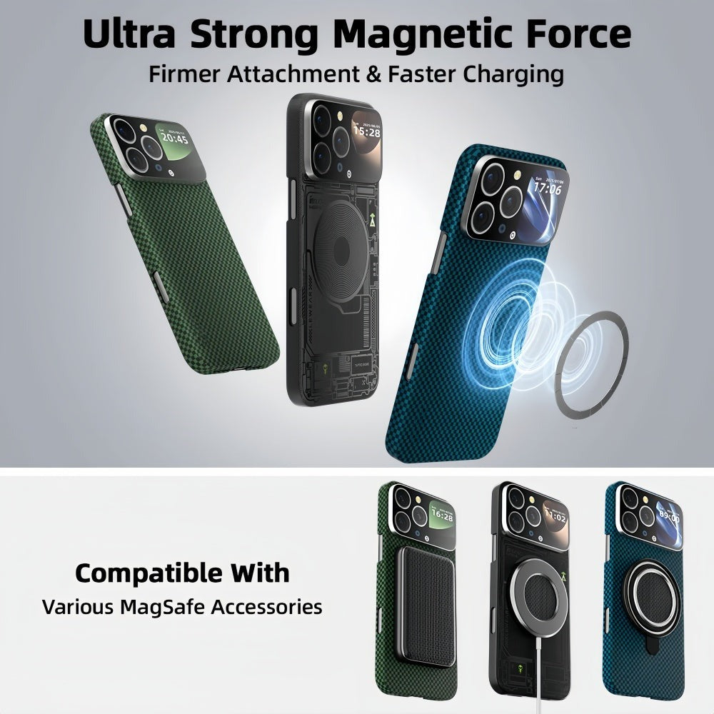Globalna limitowana edycja inteligentnego etui ochronnego Magnetic Future Technology (kompatybilne z iPhone'em 17-12)