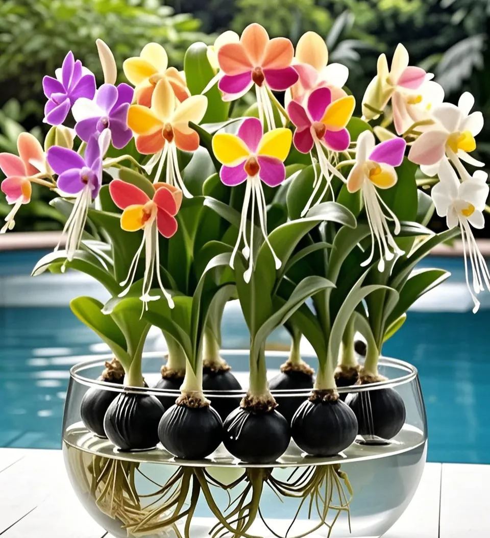 Cibule květin Phalaenopsis lucerna