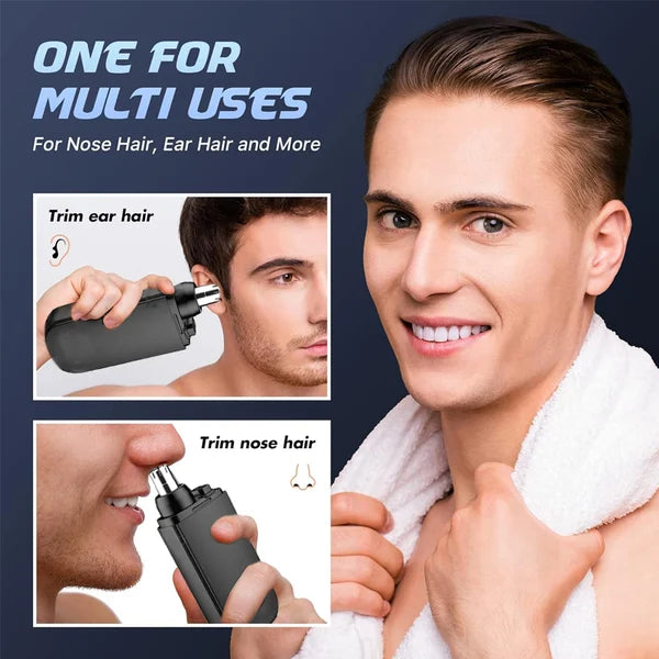 📟 Přenosný zastřihovač chloupků v nose 👃 bezbolestný a přesný