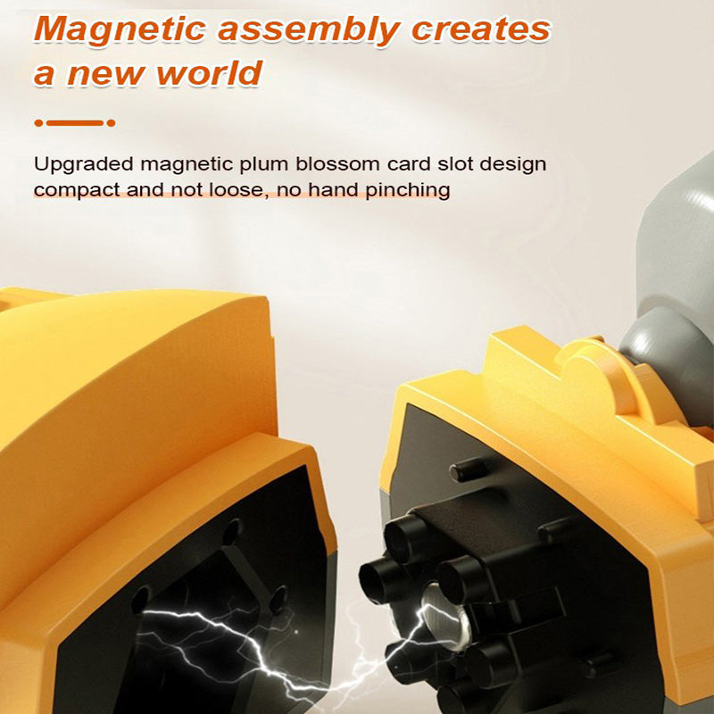 2025 Nové magnetické transformátorové inženýrské vozidlo Logické hračky