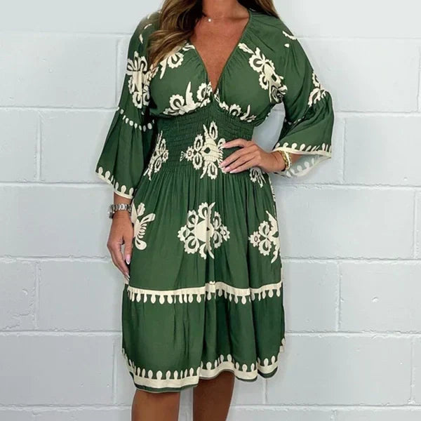 🔥Prodávám👗Dámské šaty s potiskem-TAB