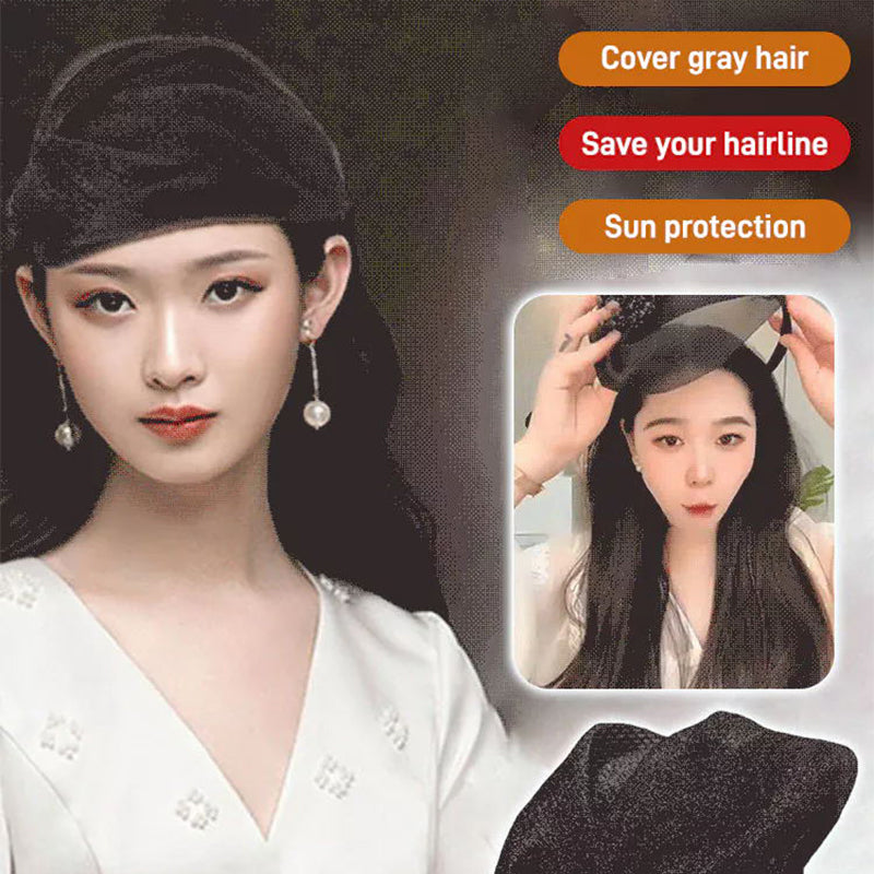 2025 Nový design 🌸 Vintage Organza Fascinator Čelenka Fascinátor