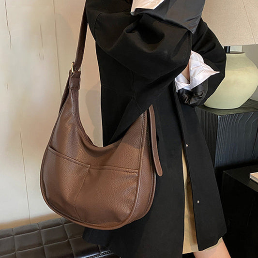 Módní crossbody kabelka s nastavitelným popruhem a velkou kapacitou