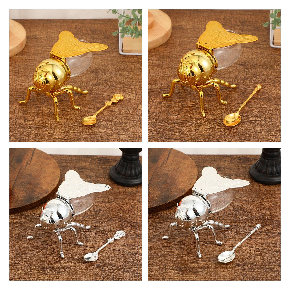 🍯Kreativní retro dóza na med ve tvaru včely