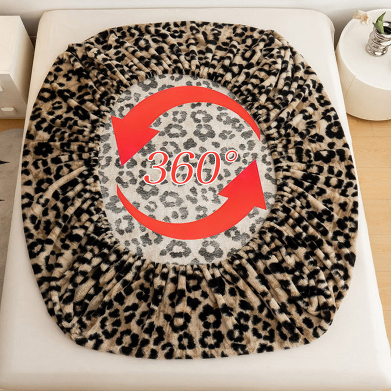 🔥Žhavý výprodej 🔥 Měkké prostěradlo s leopardím potiskem