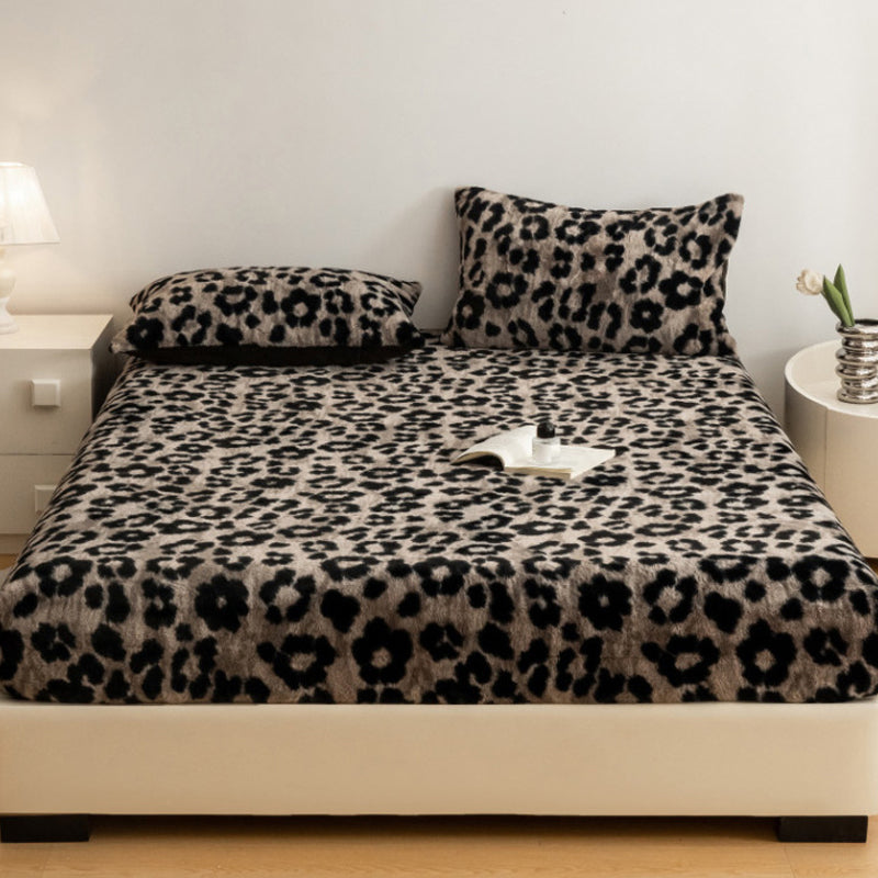 🔥Žhavý výprodej 🔥 Měkké prostěradlo s leopardím potiskem