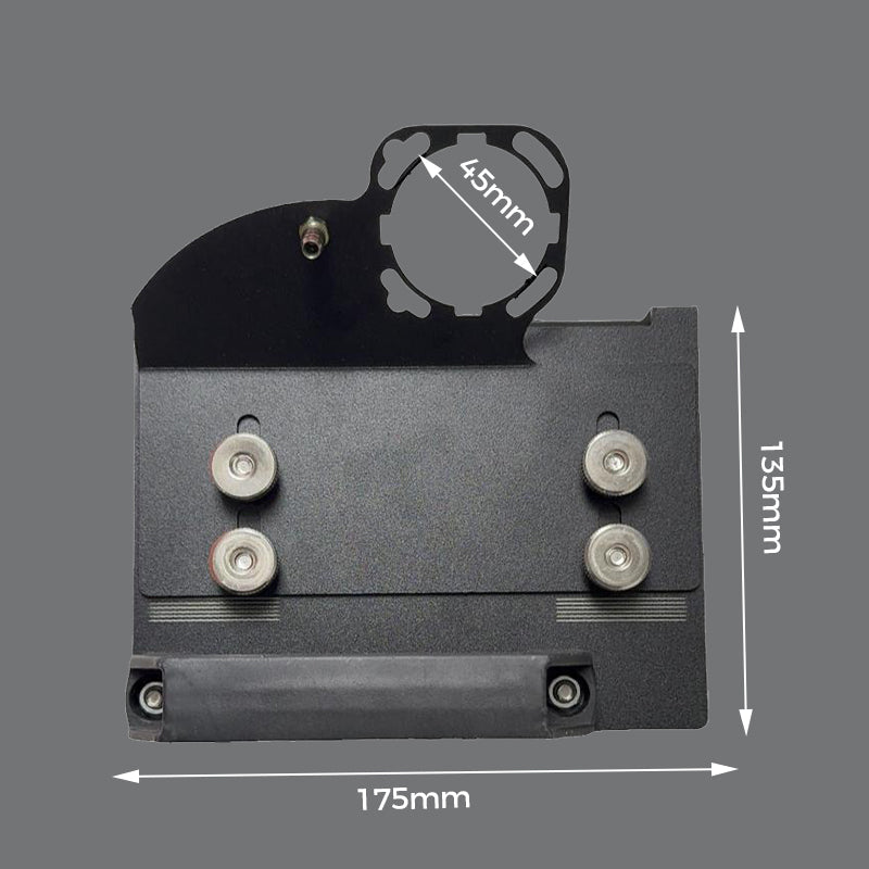 Stojan na úhlovou brusku pro řezání dlaždic se zkosením 45°