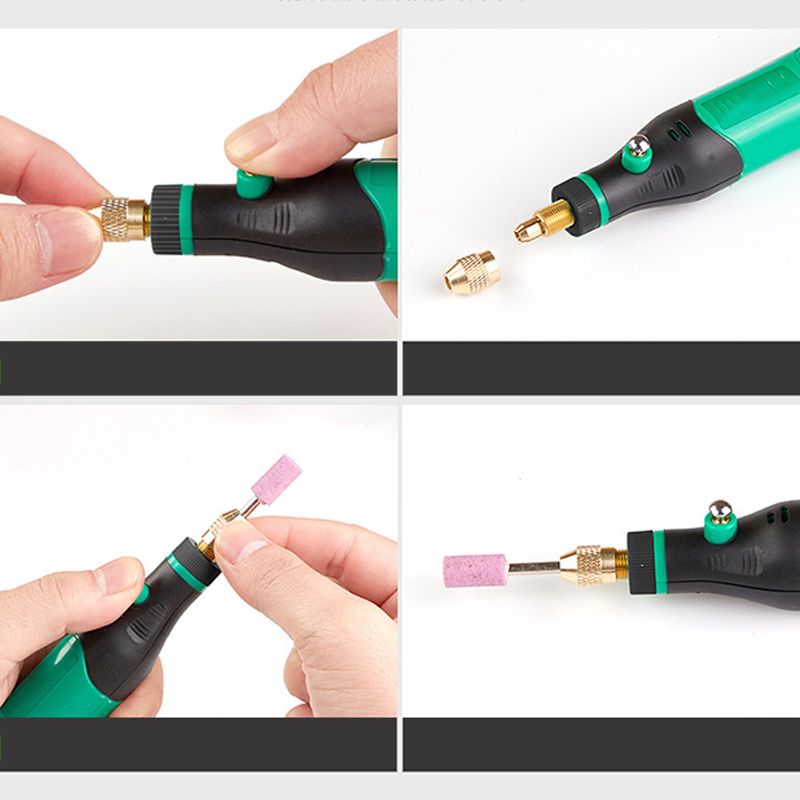 🔥15 000 ot./min. vysokorychlostní multifunkční mini brusný nástroj ve tvaru pera