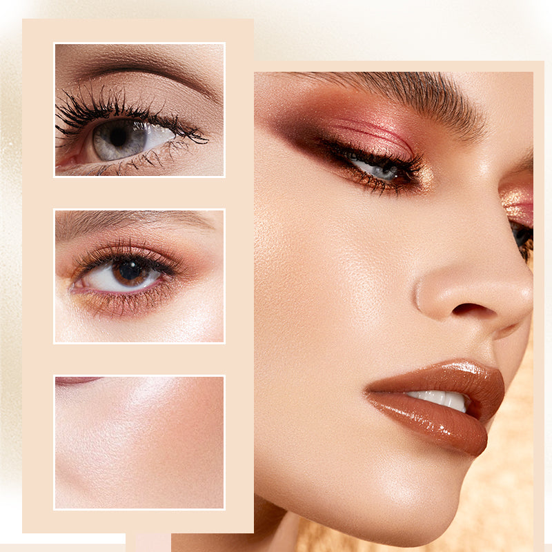 💗Kupte 1, dostanete 1 zdarma💗Perleťová matná vícebarevná rozmazávací tužka na oční stíny