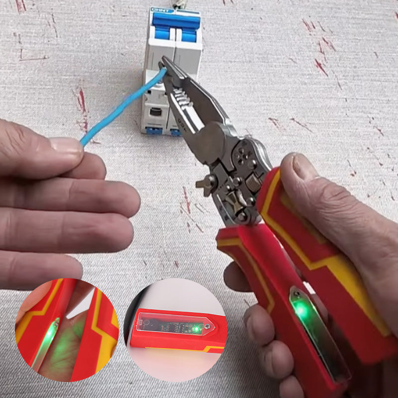 🧰Multifunkční stahovák drátů 8 v 1 s elektrickým měřením