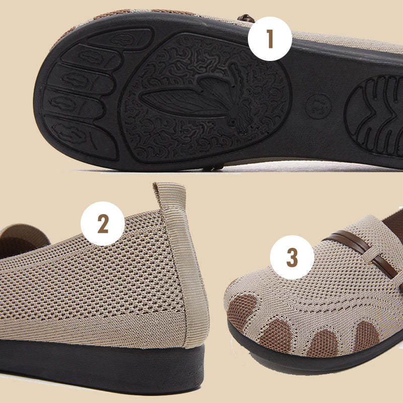 🔥Dámská rovná, měkká podrážka, mělká, nazouvací obuv pro volný čas