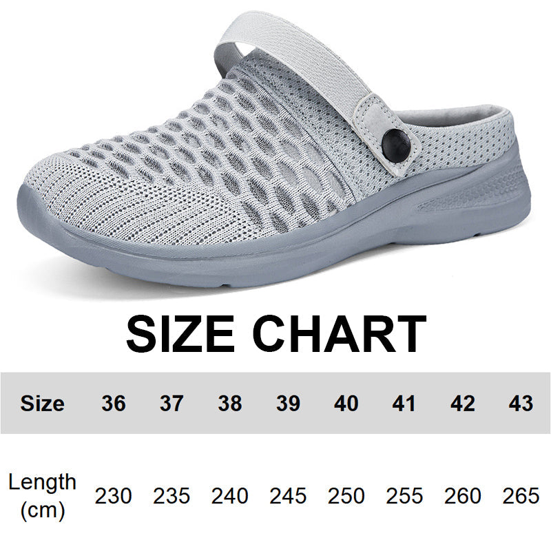 Módní, síťované, prodyšné, poloskluzové sandály