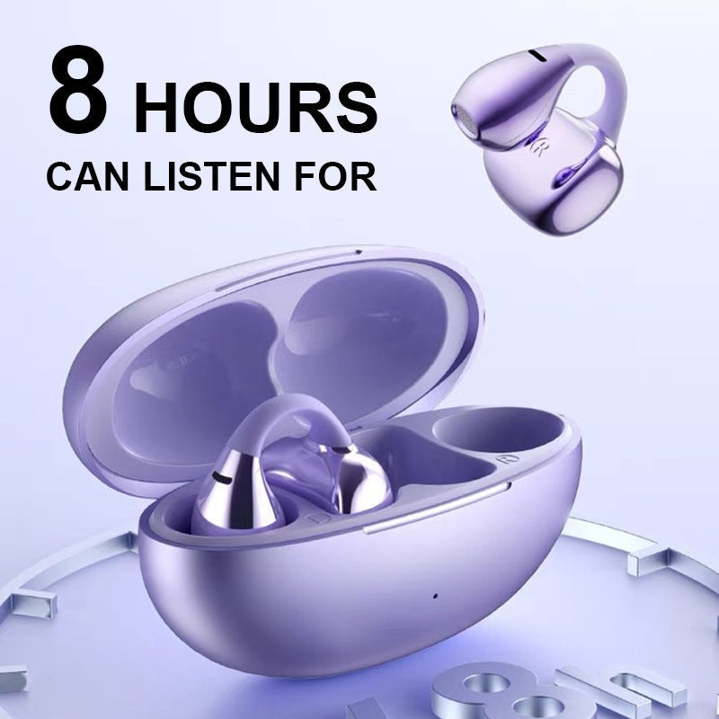 🎧Ultralehká Bluetooth sluchátka s klipem za uši