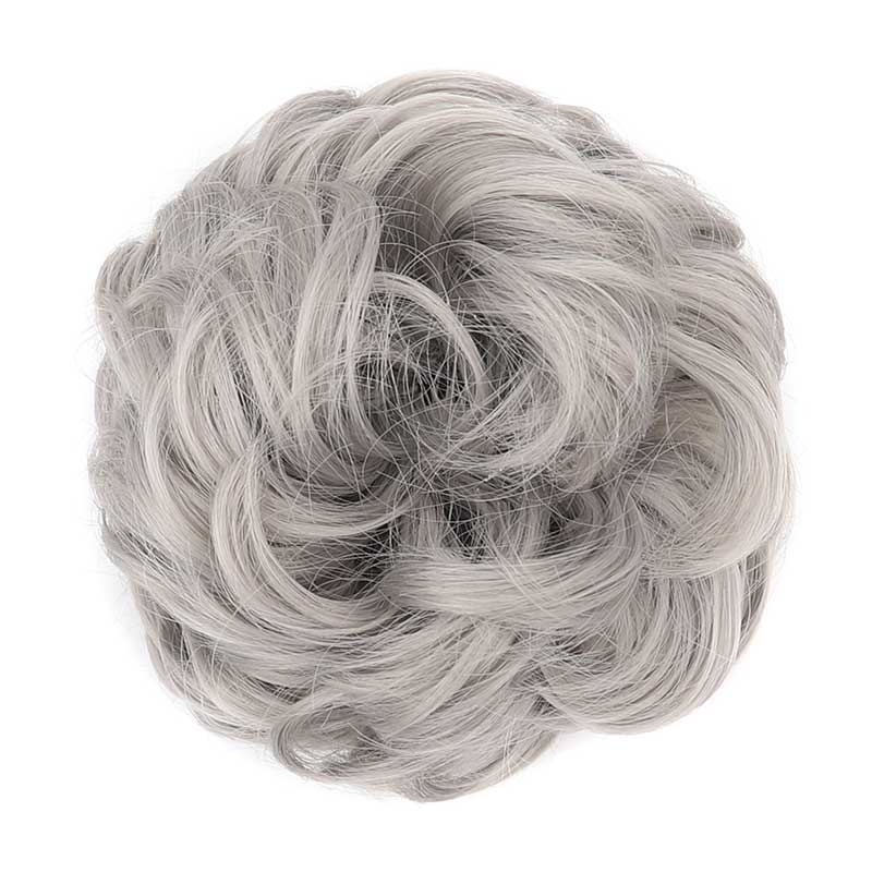 💁♀️ Velkorysý drdol ze syntetických vlasů s nastavitelnou sponou