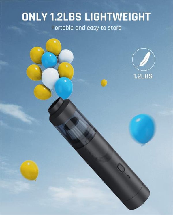 💥Slim V8 Mate akumulátorový vysavač do auta s vysokým výkonem 12000Pa/30AW