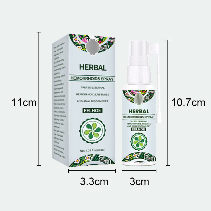 Bylinný sprej na hemeroidy