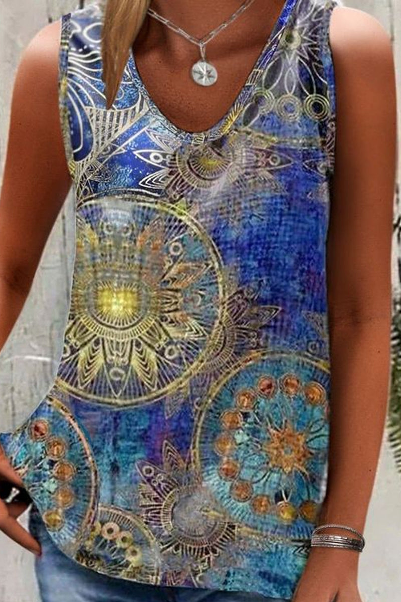 Dámské vintage tričko s kulatým výstřihem a krátkým rukávem