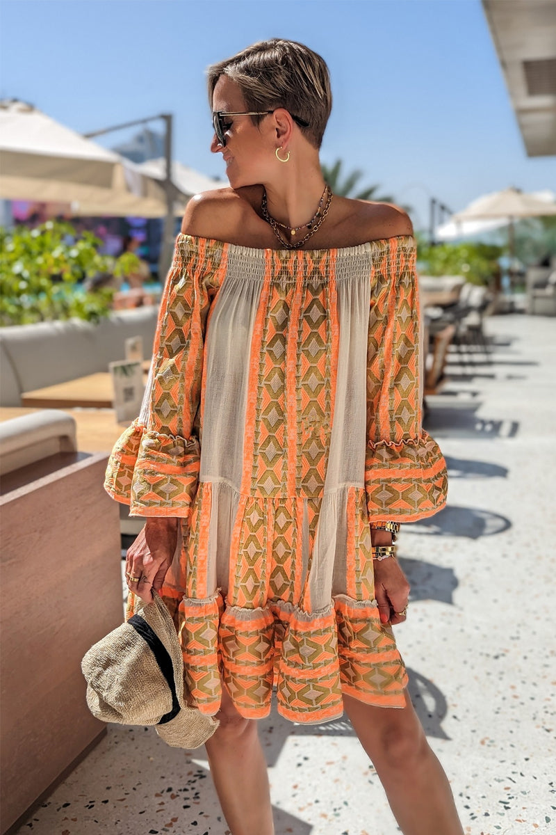 Dámské sexy šaty s rukávem na jedno rameno