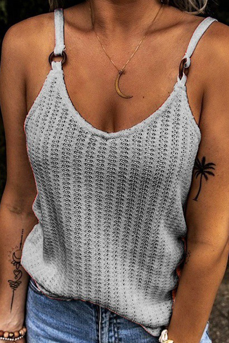 Dámský košilkový top ve vintage výstřihu do V